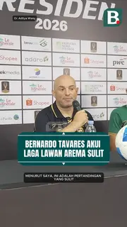 Pelatih Persebaya, Bernardo Tavares, akui laga lawan Arema FC sulit